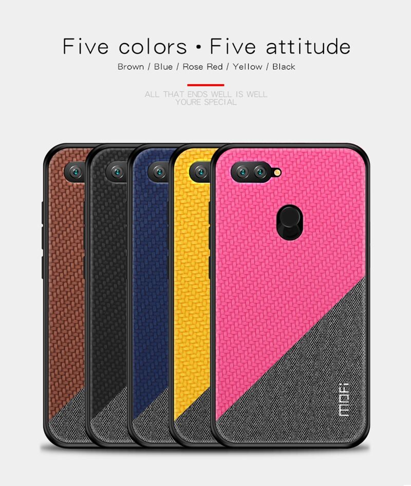 Carcasă Mofi antiderapantă pentru Xiaomi Mi 8 Lite - negru