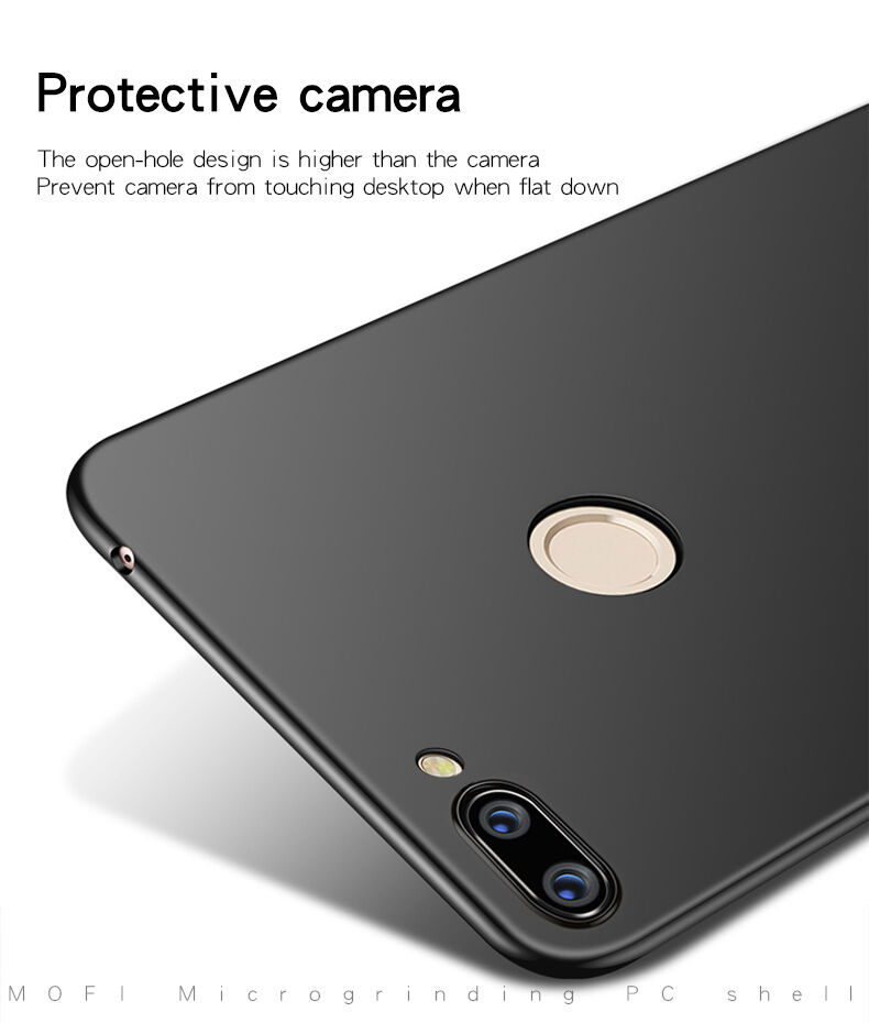 Carcasă Mofi Frosted, din plastic, pentru Xiaomi Mi 8 Lite - roz-auriu