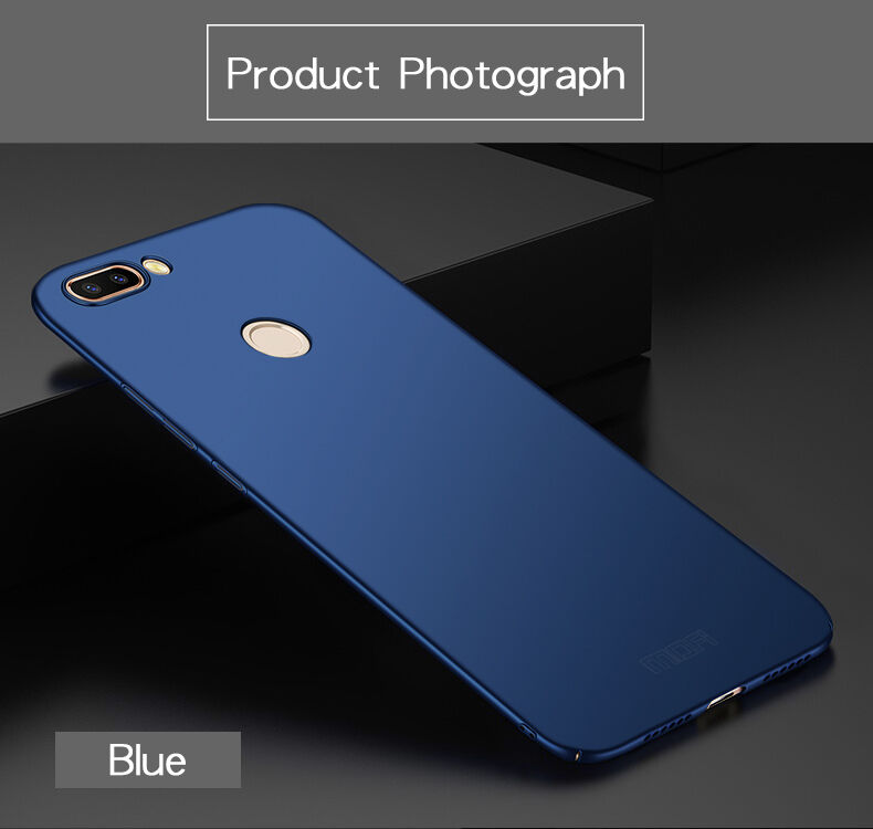 Carcasă Mofi Frosted, din plastic, pentru Xiaomi Mi 8 Lite - roz-auriu