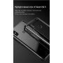 Carcasă transparentă Baseus Shining, cu ramă, pentru Xiaomi Mi 8 - albastru