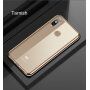 Carcasă transparentă Baseus Shining, cu ramă, pentru Xiaomi Mi 8 - albastru