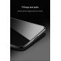 Carcasă transparentă Baseus Shining, cu ramă, pentru Xiaomi Mi 8 - auriu