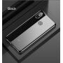 Carcasă transparentă Baseus Shining, cu ramă, pentru Xiaomi Mi 8 - auriu