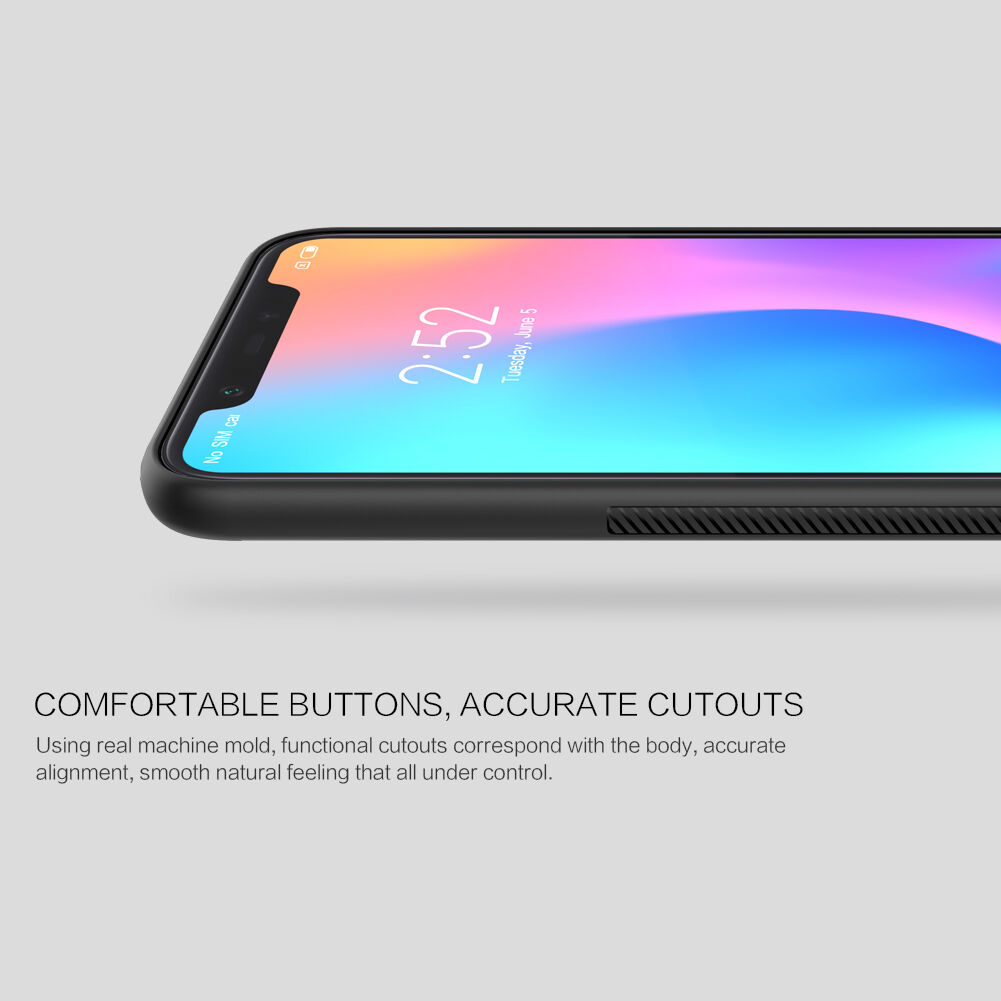 Carcasă Nillkin, din plastic, pentru Xiaomi Mi 8 - negru