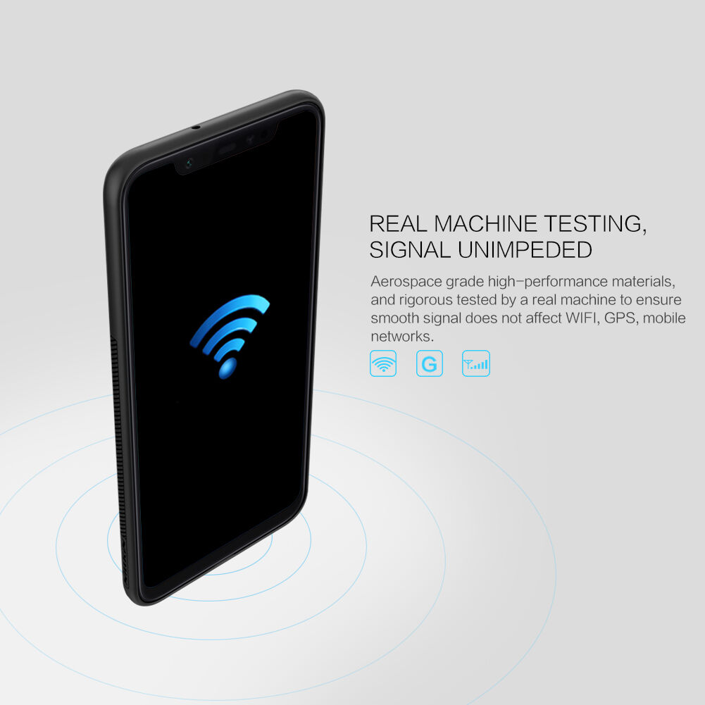 Carcasă Nillkin, din plastic, pentru Xiaomi Mi 8 - negru