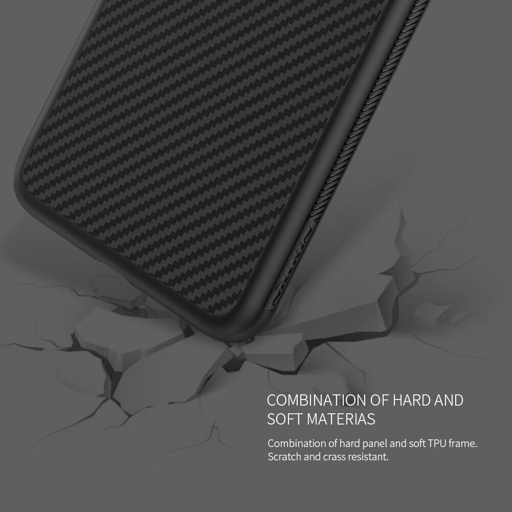 Carcasă Nillkin, din plastic, pentru Xiaomi Mi 8 - negru