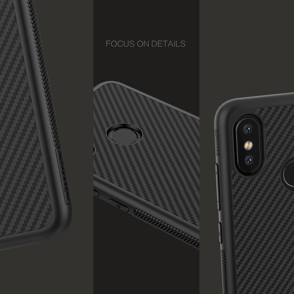 Carcasă Nillkin, din plastic, pentru Xiaomi Mi 8 - negru