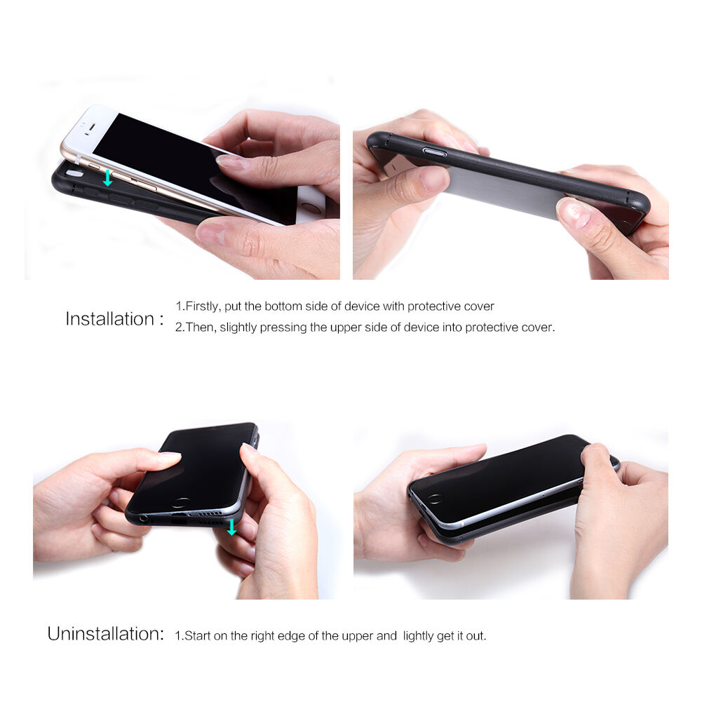 Carcasă Nillkin, din plastic, pentru Xiaomi Mi 8 - negru