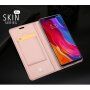 Husă flip Dux Ducis Skin Pro, din piele, pentru Xiaomi Mi 8 - albastru