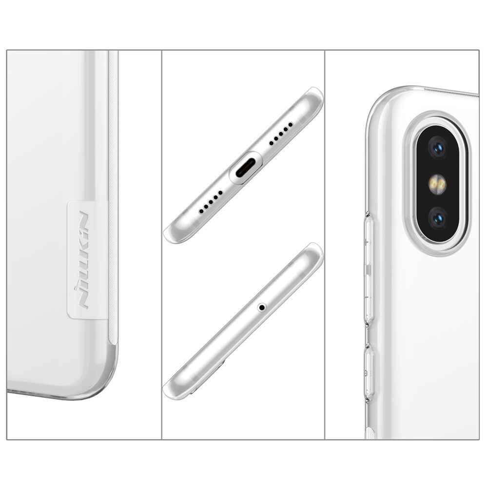 Carcasă NILLKIN Nature, pentru Xiaomi Mi 8 - alb