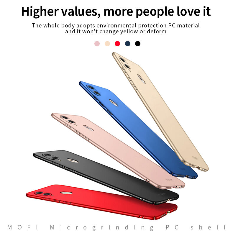 Carcasă Mofi din plastic pentru Honor 8X - roz-auriu