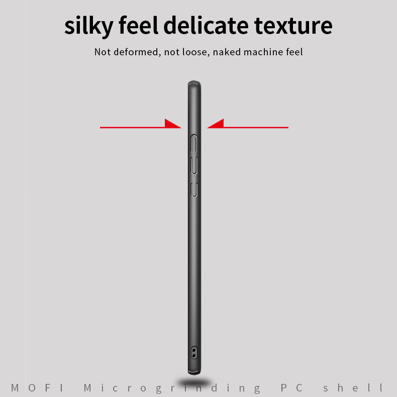 Carcasă Mofi din plastic pentru Honor 8X - roz-auriu