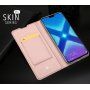 Husă flip Dux Ducis Skin Pro, din piele, pentru Honor 8X - albastru închis