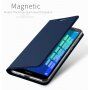 Husă flip Dux Ducis Skin Pro, din piele, pentru Honor 7S - albastru închis