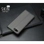 Husă flip Dux Ducis Skin Pro, din piele, pentru Honor 7S - auriu