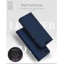 Husă flip Dux Ducis Skin Pro, din piele, pentru Honor 7S - gri