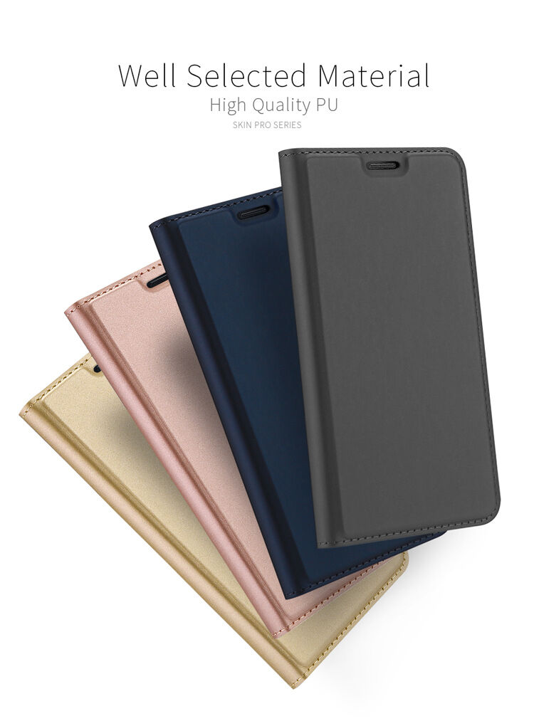 Husă flip Dux Ducis Skin Pro, pentru Samsung Galaxy J5 (2017) - auriu