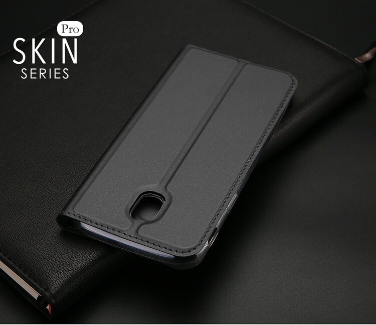 Husă flip Dux Ducis Skin Pro, pentru Samsung Galaxy J5 (2017) - negru