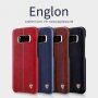 Husă din piele Nillkin Englon, pentru Samsung Galaxy S8 - roșu