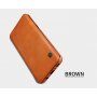 Husă flip Nillkin Qin, din piele, pentru Samsung Galaxy S8 Plus - roșu