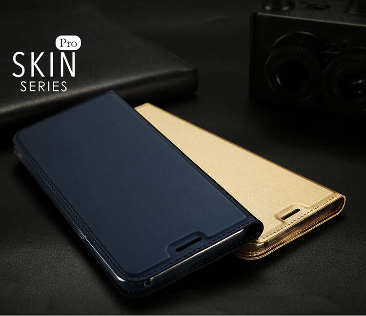 Husă flip Dux Ducis Skin Pro, pentru Samsung Galaxy S8 - albastru închis