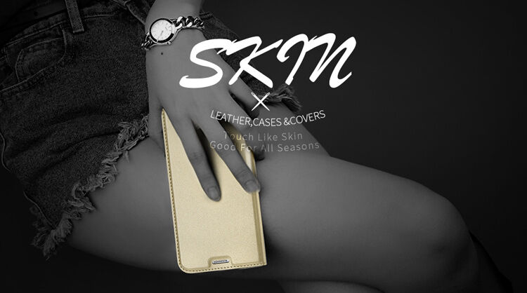 Husă flip Dux Ducis Skin Pro, pentru Samsung Galaxy S8 - gri