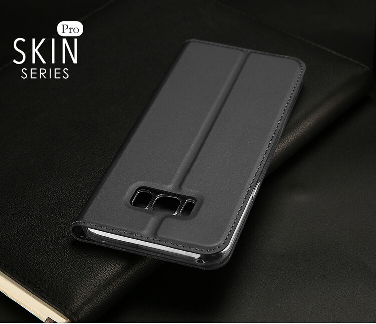 Husă flip Dux Ducis Skin Pro, pentru Samsung Galaxy S8 - gri