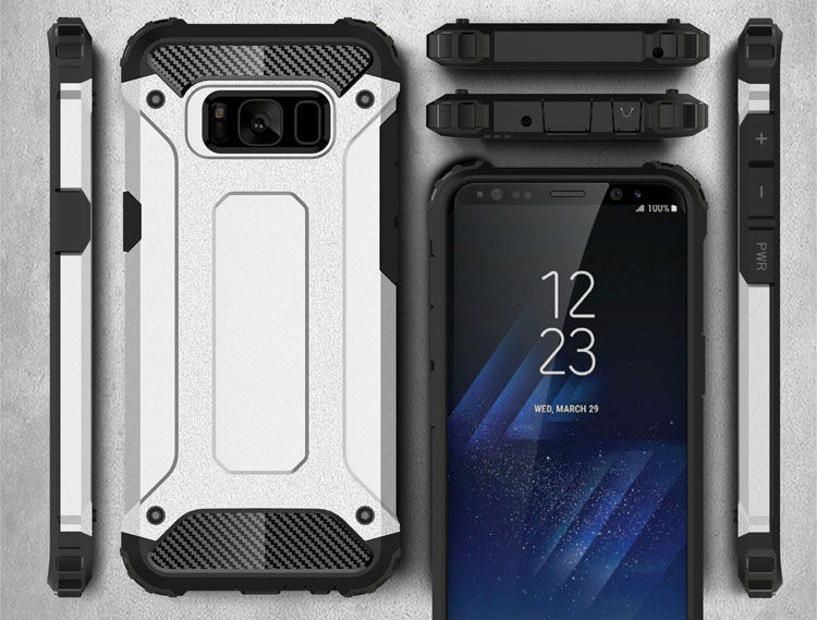 Carcasă super rezistentă Armor, pentru Samsung Galaxy S8 Plus - negru