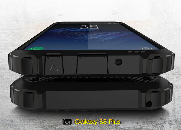 Carcasă super rezistentă Armor, pentru Samsung Galaxy S8 Plus - negru
