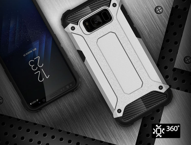Carcasă super rezistentă Armor, pentru Samsung Galaxy S8 Plus - negru