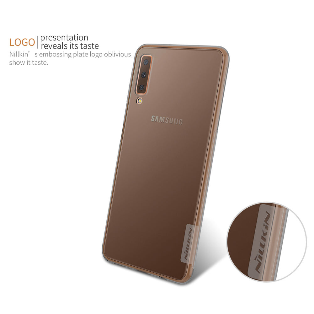 Carcasă Nillkin Nature, din plastic, pentru Samsung Galaxy A7 (2018) - transparent