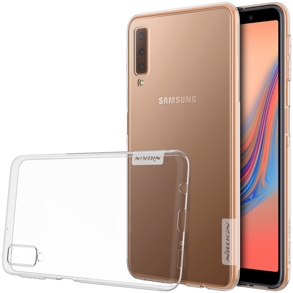 Carcasă Nillkin Nature, din plastic, pentru Samsung Galaxy A7 (2018) - transparent