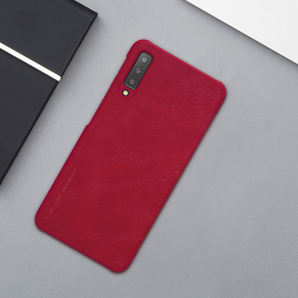 Husă flip Nillkin Qin, din piele, pentru Samsung Galaxy A7 (2018) - maro Husă flip Nillkin Qin, din piele, pentru Samsung Galaxy A7 (2018) - maro