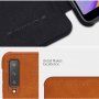 Husă flip Nillkin Qin, din piele, pentru Samsung Galaxy A7 (2018) - negru
