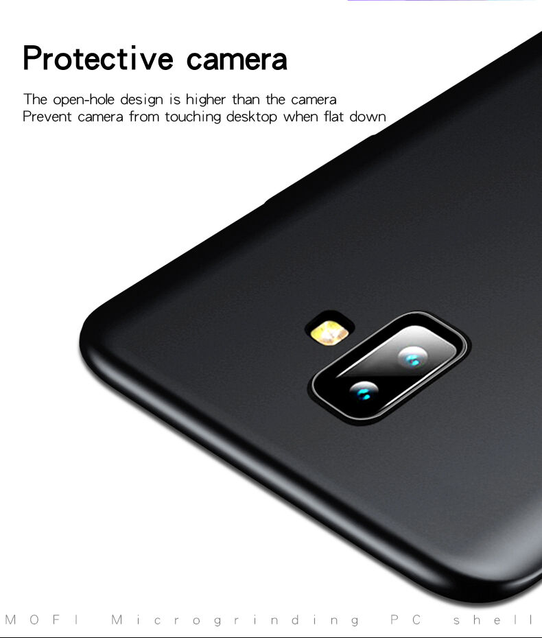 Carcasă Mofi Frosted pentru Samsung Galaxy J6 Plus - roșu