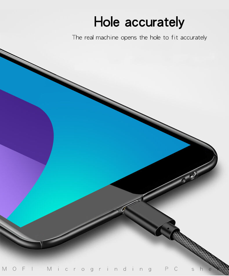 Carcasă Mofi Frosted pentru Samsung Galaxy J6 Plus - roșu