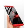 Gkk Carcasă rezistentă pentru Samsung Galaxy J4 Plus - argintiu-negru