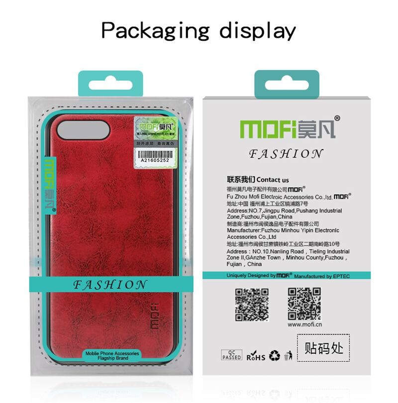 Husă Mofi, din piele, pentru Samsung Galaxy J6 Plus - maro Husă Mofi, din piele, pentru Samsung Galaxy J6 Plus - maro