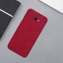 Husă flip Nillkin Qin, din piele, pentru Samsung Galaxy J4 Plus - negru