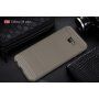 Carcasă din plastic cu textură șlefuită, pentru Samsung Galaxy J4 Plus - gri