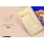 Husă flip Dux Ducis Skin Pro, pentru Samsung Galaxy J4 Plus - albastru închis