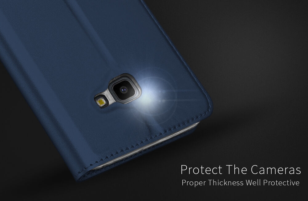 Husă flip Dux Ducis Skin Pro, pentru Samsung Galaxy J4 Plus - gri