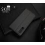 Husă flip Dux Ducis Skin Pro, pentru Samsung Galaxy A7 (2018) - albastru închis
