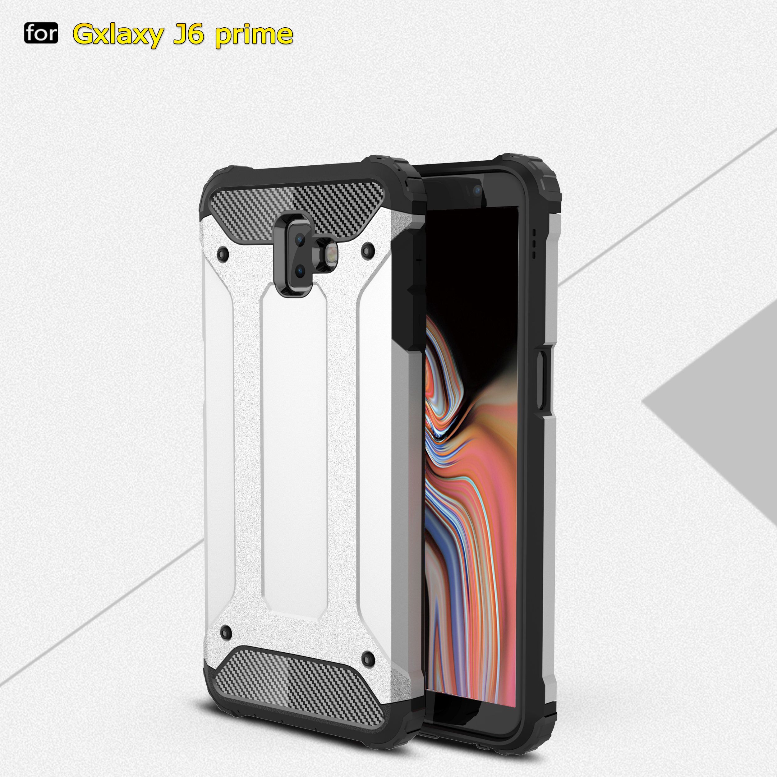 Carcasă super rezistentă Armor, pentru Samsung Galaxy J6 Plus - auriu Carcasă super rezistentă Armor, pentru Samsung Galaxy J6 Plus - auriu