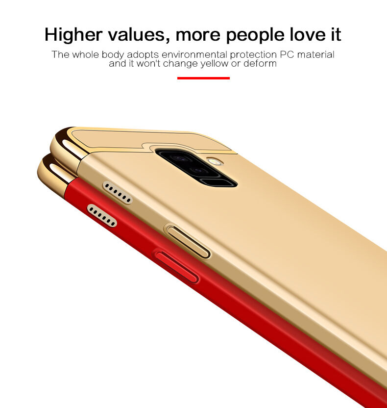 Carcasă Mofi Guard, din plastic, pentru Samsung Galaxy A6 Plus (2018) - albastru