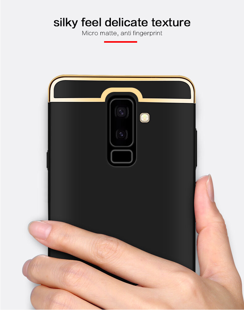 Carcasă Mofi Guard, din plastic, pentru Samsung Galaxy A6 Plus (2018) - albastru