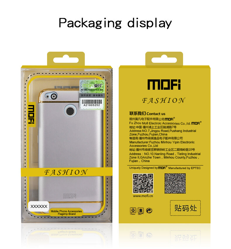 Carcasă Mofi Guard, din plastic, pentru Samsung Galaxy A6 Plus (2018) - albastru