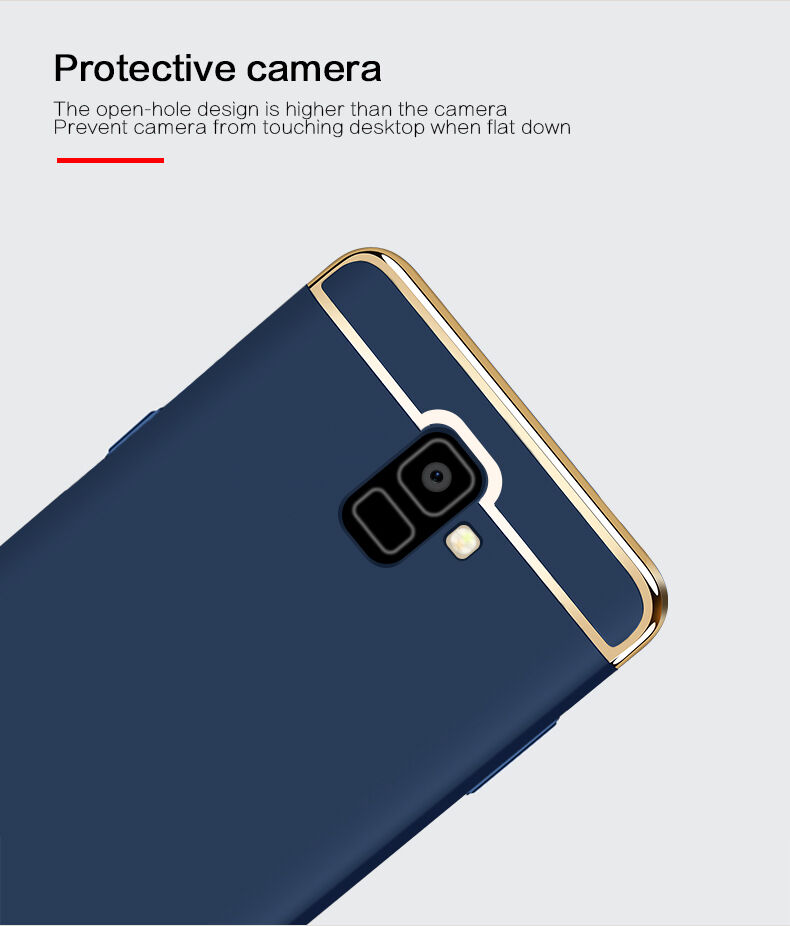 Carcasă Mofi Guard, din plastic, pentru Samsung Galaxy J6 (2018) - albastru
