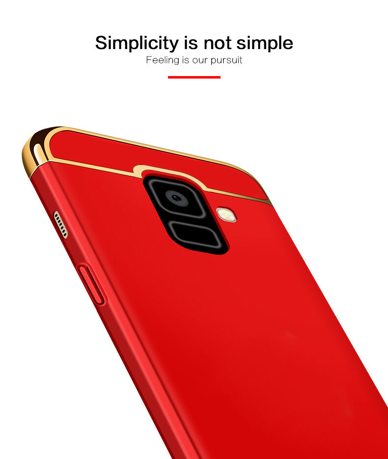 Carcasă Mofi Guard, din plastic, pentru Samsung Galaxy J6 (2018) - albastru