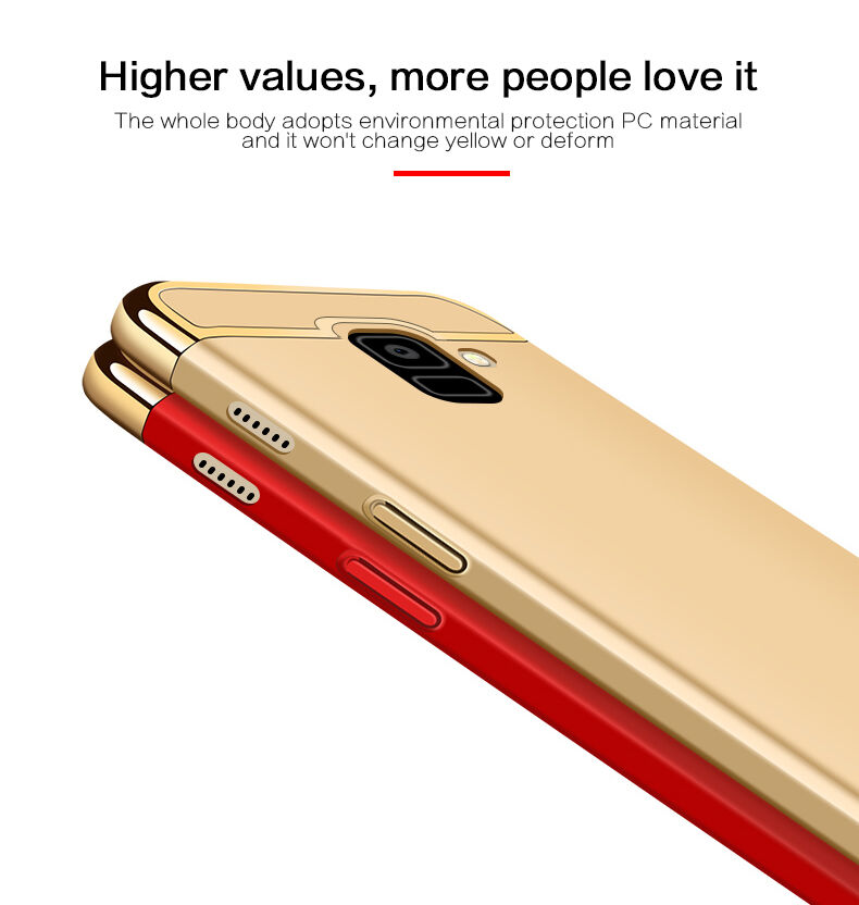 Carcasă Mofi Guard, din plastic, pentru Samsung Galaxy J6 (2018) - negru